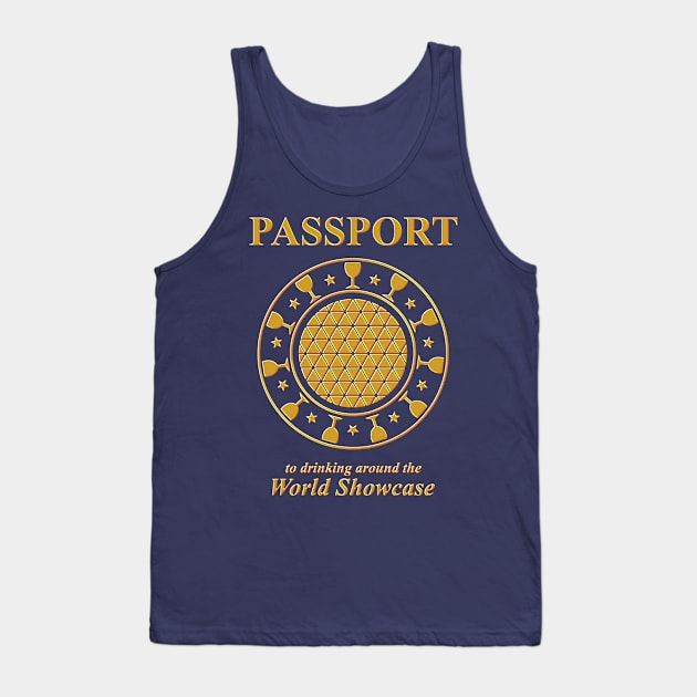 "World" Passport Tank Top by onarolltees